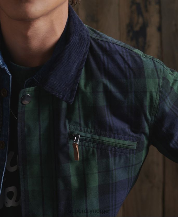 Superdry gul klær 86P46D4769 begrenset opplag dry cruiser jakke menn