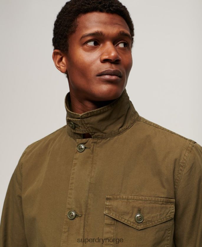 Superdry kaki klær 86P46D26 vintage dekkjakke menn