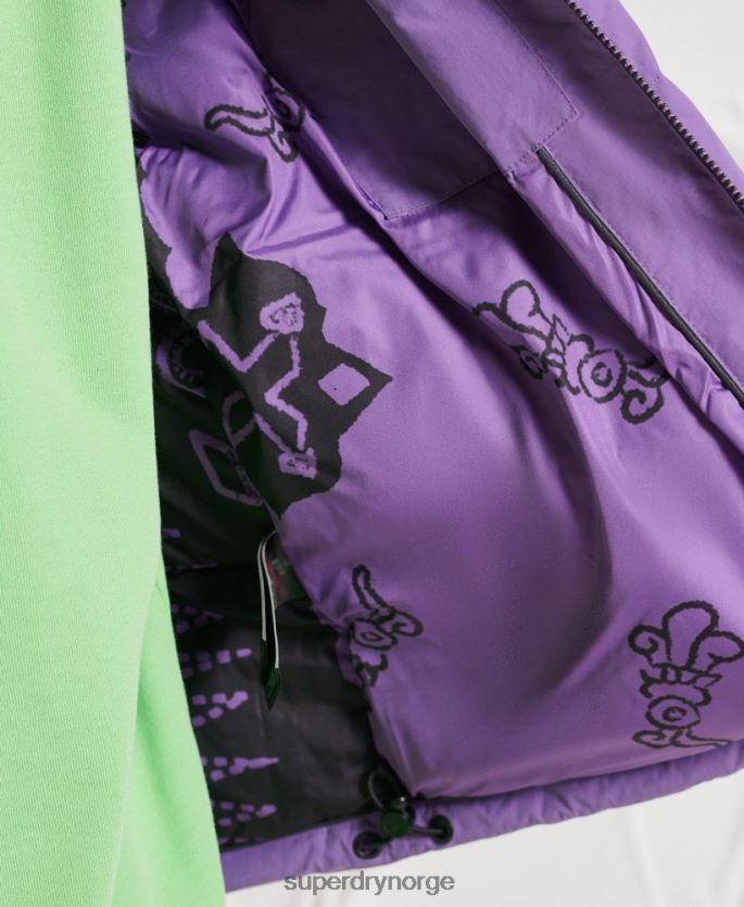 Superdry lilla klær 86P46D4629 yama-no-kami dunjakke menn