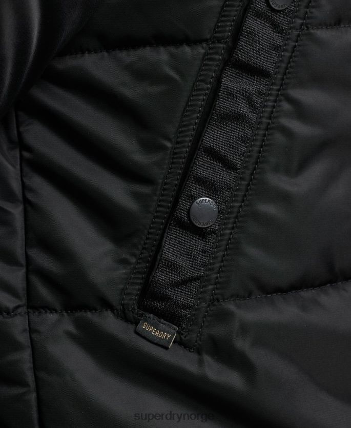 Superdry mørk grå klær 86P46D4447 chinook parkajakke menn