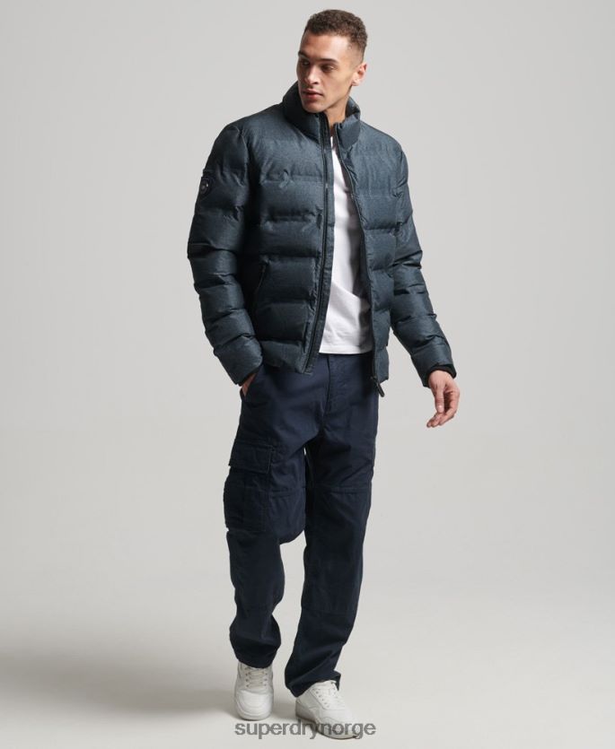 Superdry mørk grå klær 86P46D4562 ultimate radardynejakke menn