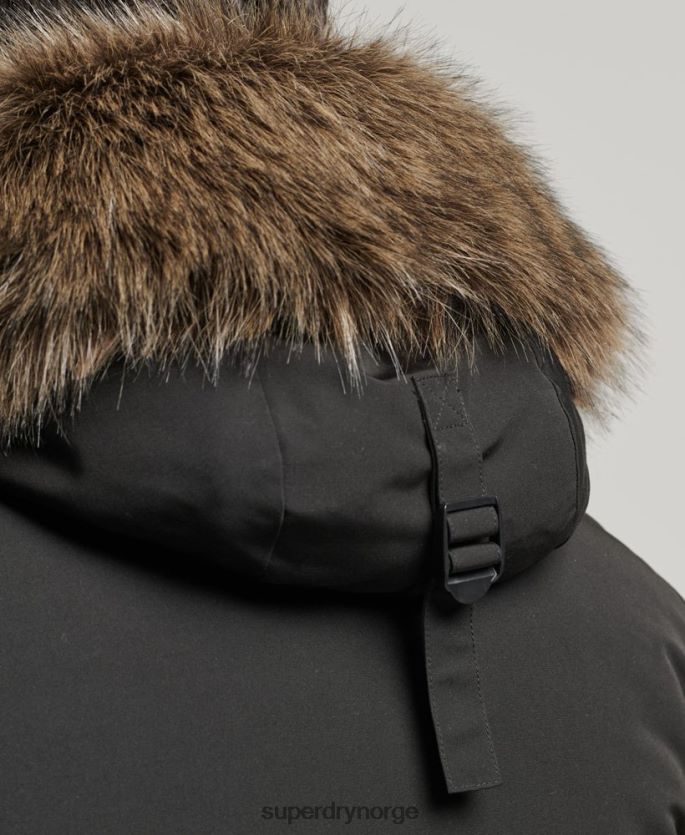 Superdry mørk grå klær 86P46D983 everest bomber jakke menn