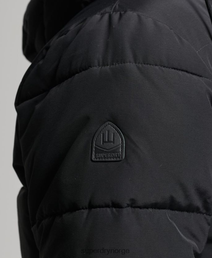 Superdry mørke blå klær 86P46D4533 fjell puffer jakke menn