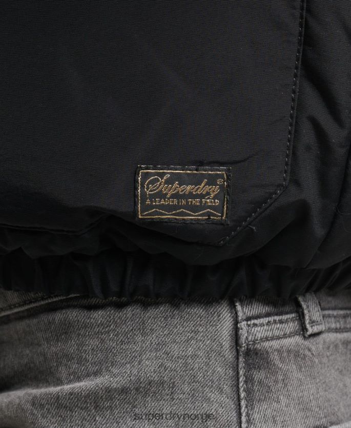 Superdry mørke blå klær 86P46D4533 fjell puffer jakke menn