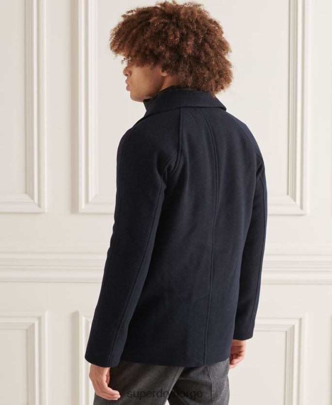 Superdry marinen klær 86P46D1036 studios kort vattert jakke menn