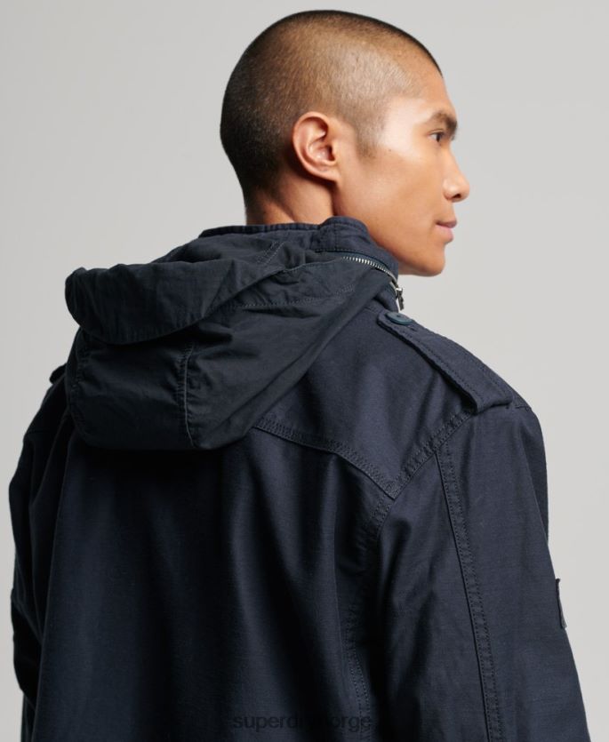 Superdry marinen klær 86P46D1130 militær m65 jakke menn