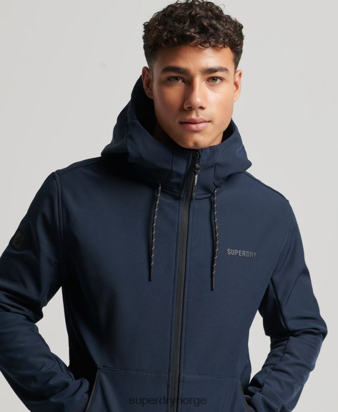 Superdry marinen klær 86P46D1139 code tech rib trekkerjakke menn
