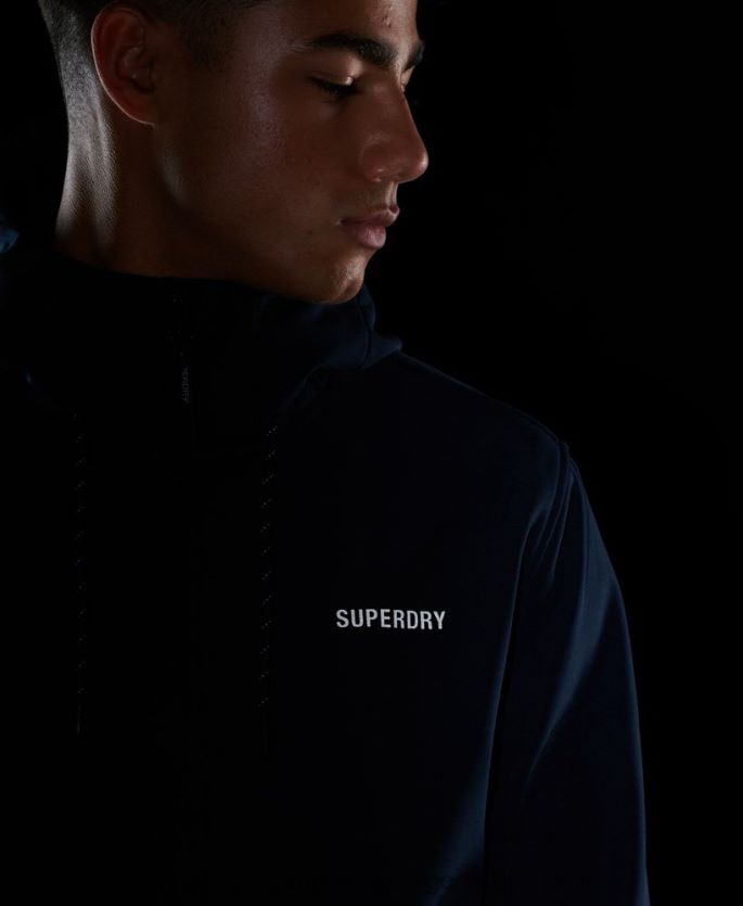 Superdry marinen klær 86P46D1139 code tech rib trekkerjakke menn