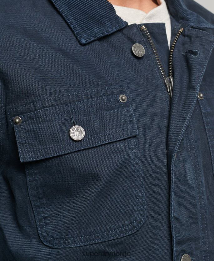 Superdry marinen klær 86P46D4440 vintage ranch jakke menn