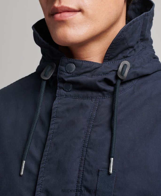 Superdry marinen klær 86P46D4482 militær fishtail parkajakke menn