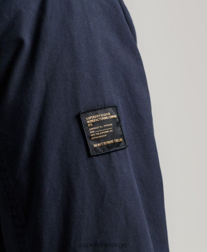 Superdry marinen klær 86P46D4482 militær fishtail parkajakke menn