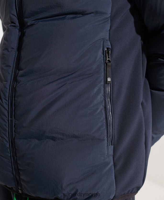 Superdry marinen klær 86P46D4665 ekspedisjon dun sd-windbreaker jakke menn