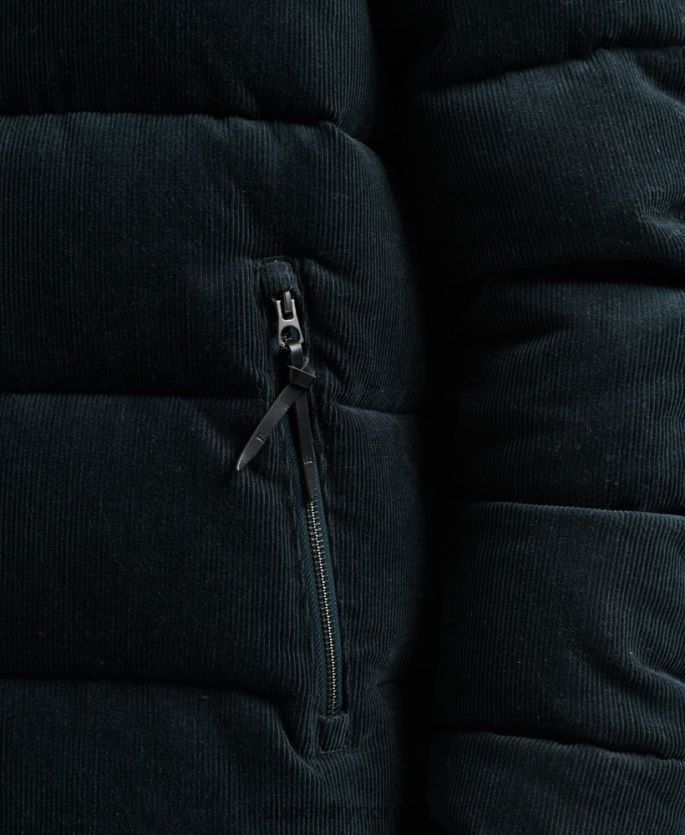 Superdry marinen klær 86P46D4698 vintage retro cord puffer jakke menn