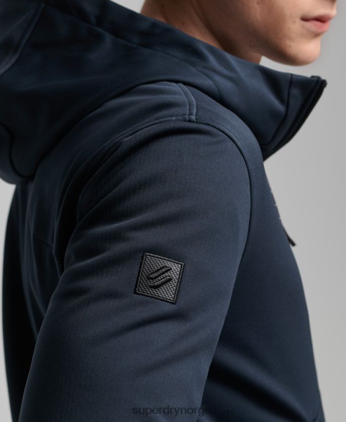 Superdry marinen klær 86P46D4705 tech soft shell treningsjakke menn