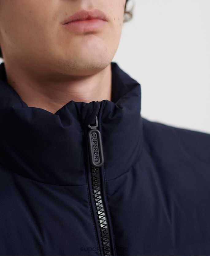 Superdry marinen klær 86P46D4735 ultimate radar quilt puffer jakke menn
