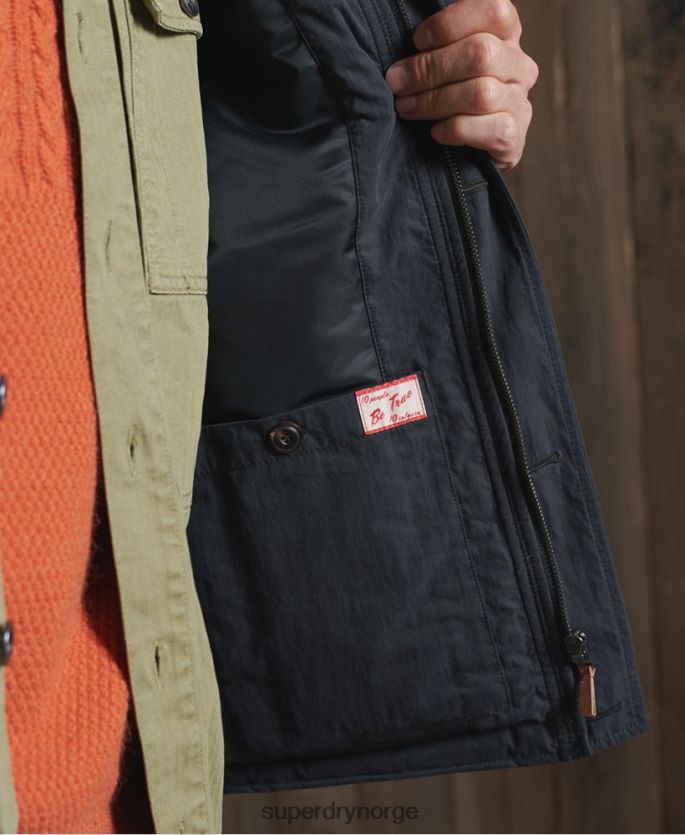 Superdry marinen klær 86P46D4768 begrenset opplag tørrtankjakke menn
