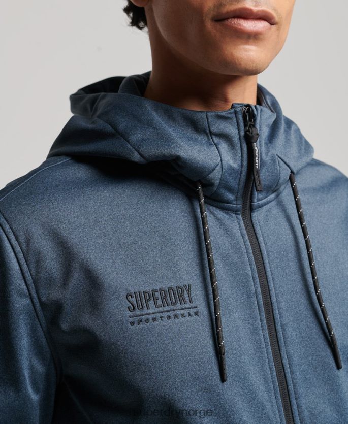 Superdry marinen klær 86P46D4777 tech soft shell treningsjakke menn