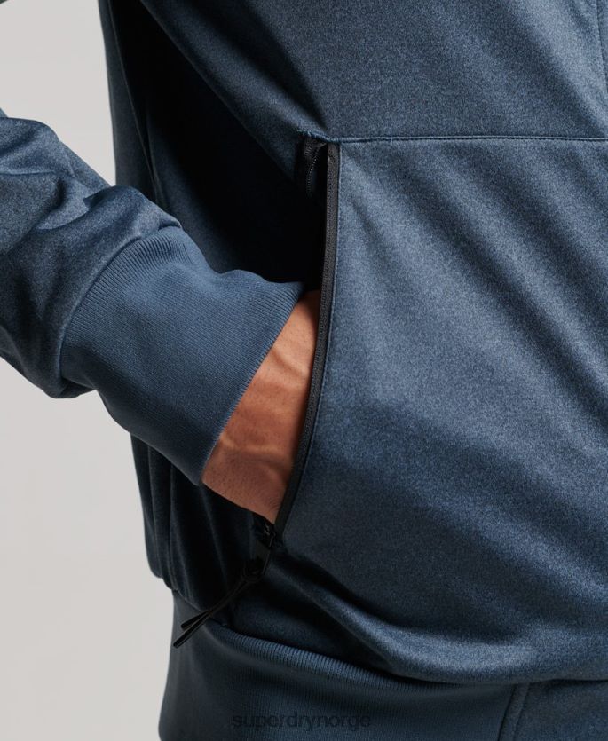 Superdry marinen klær 86P46D4777 tech soft shell treningsjakke menn