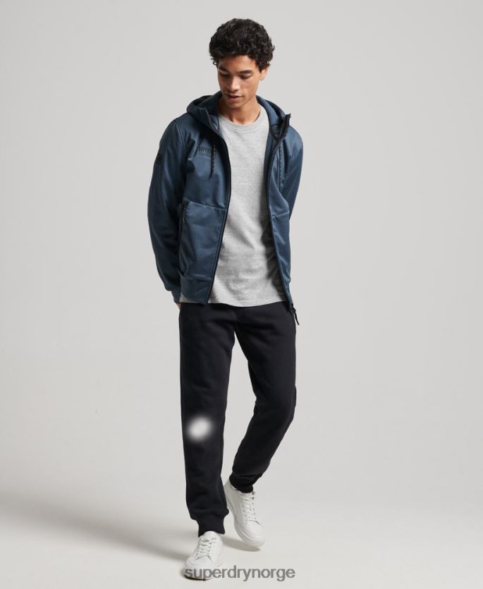 Superdry marinen klær 86P46D4777 tech soft shell treningsjakke menn