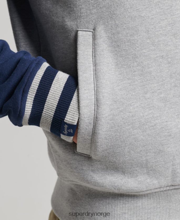 Superdry marinen klær 86P46D5202 vintage collegiate bomberjakke menn