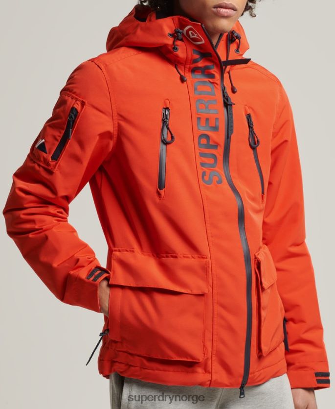 Superdry oransje klær 86P46D1091 ultimate sd vindjakke menn