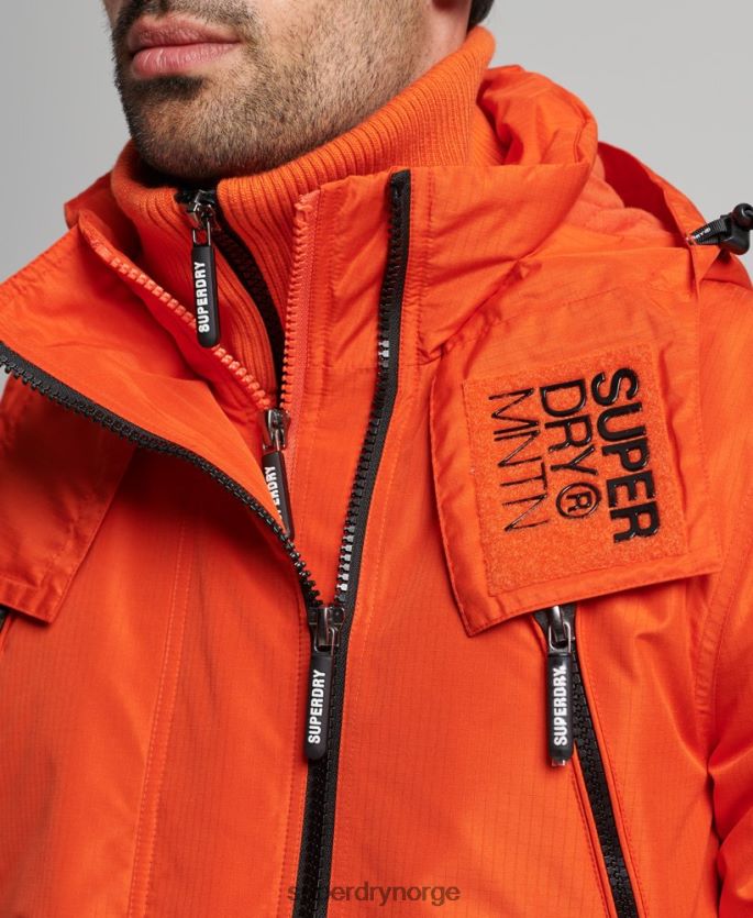 Superdry oransje klær 86P46D944 mountain sd vindjakke menn