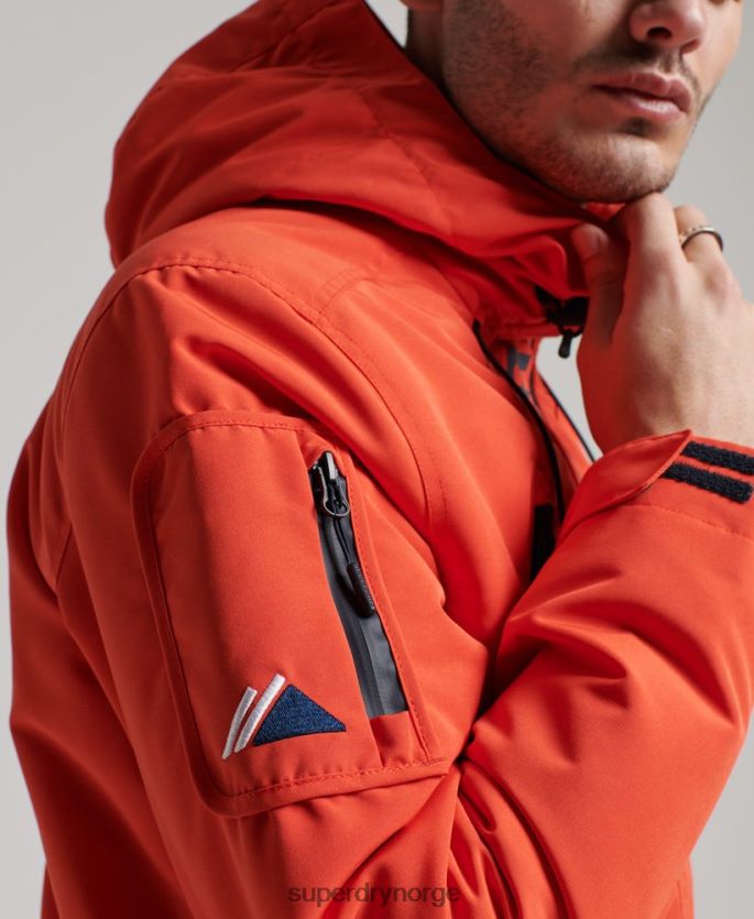 Superdry oransje klær 86P46D998 ultimate sd vindjakke menn