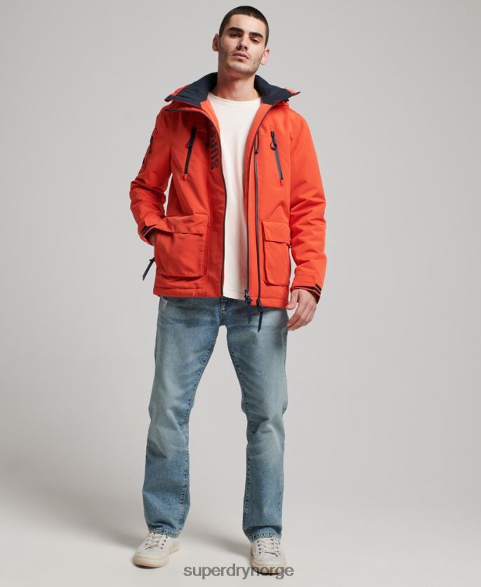 Superdry oransje klær 86P46D998 ultimate sd vindjakke menn