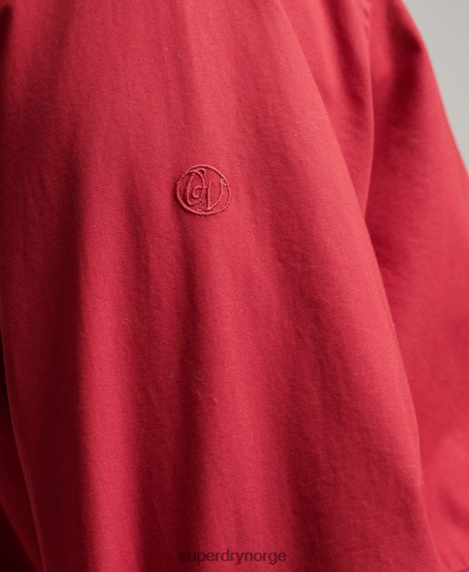 Superdry rød klær 86P46D4466 vintage collegiate harrington jakke menn