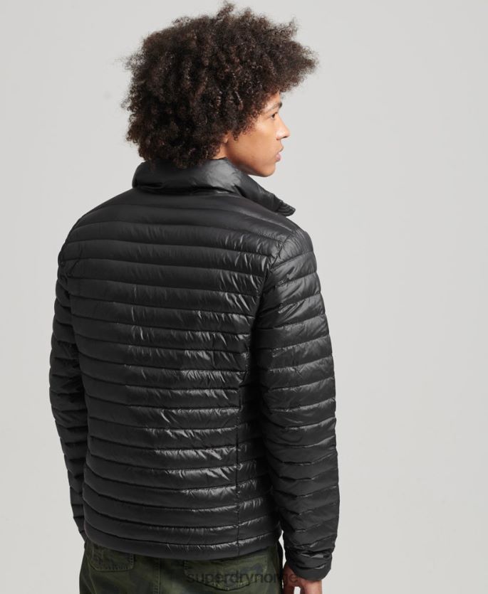 Superdry svart klær 86P46D4474 tech core dunjakke menn