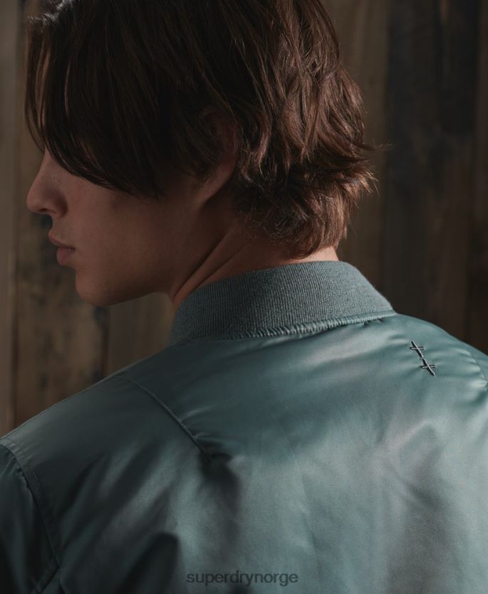 Superdry svart klær 86P46D4770 begrenset opplag tørr vendbar jakke menn