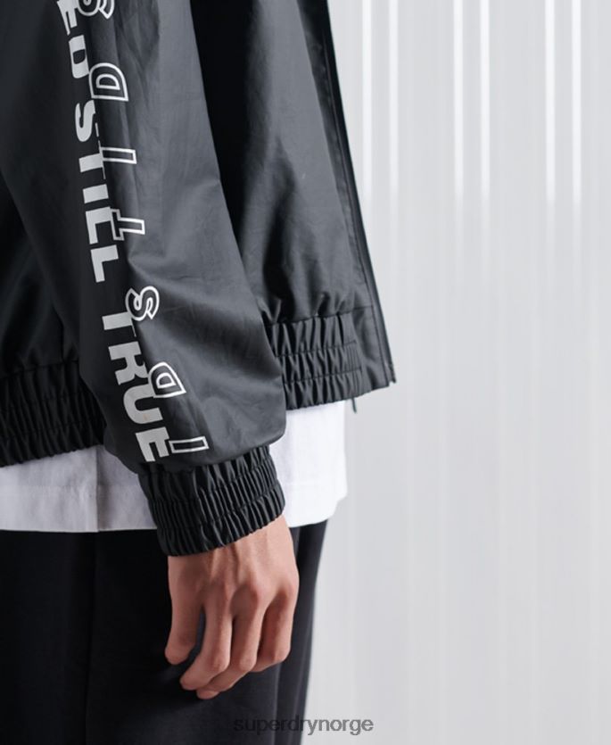 Superdry svart klær 86P46D4773 limited edition sdx ma1 bomberjakke menn