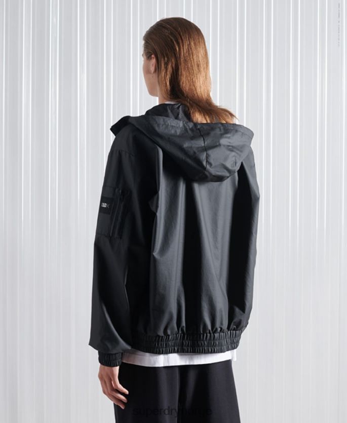 Superdry svart klær 86P46D4773 limited edition sdx ma1 bomberjakke menn