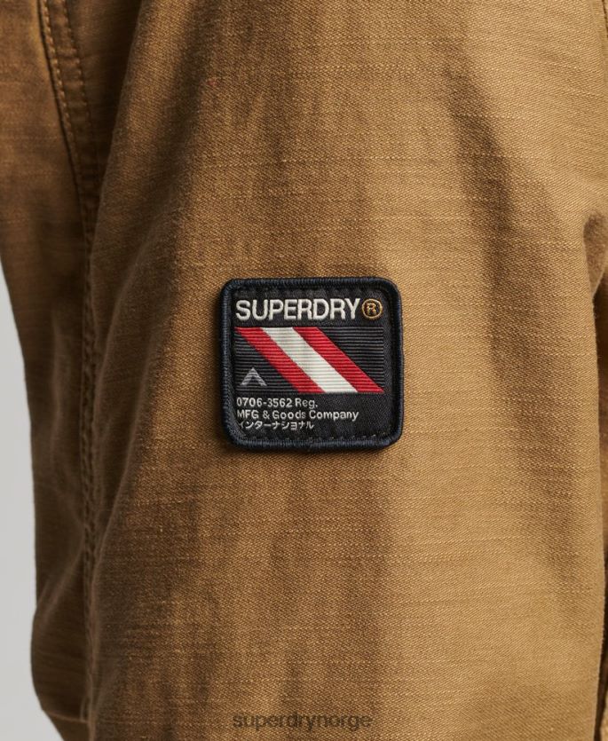 Superdry tan klær 86P46D955 vintage m65 militærjakke menn