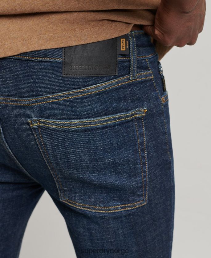 Superdry blå klær 86P46D1216 vintage skinny jeans menn