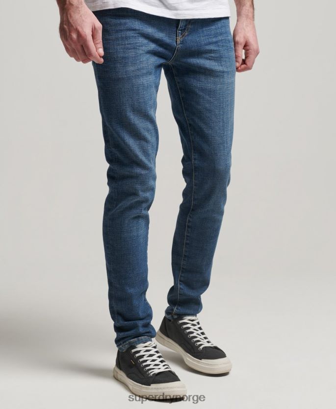 Superdry blå klær 86P46D1218 vintage skinny jeans menn