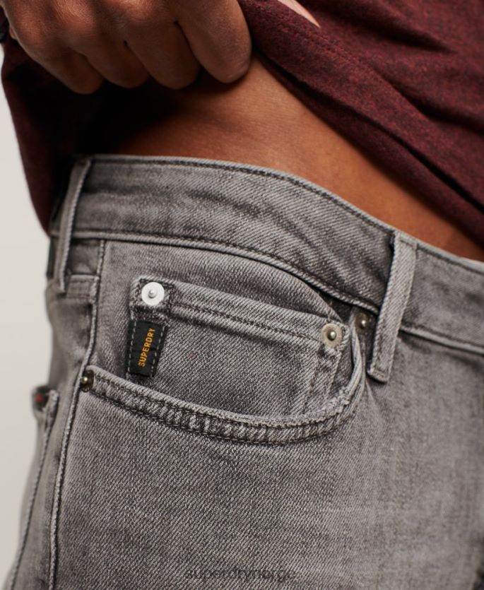 Superdry grå klær 86P46D1213 vintage skinny jeans menn