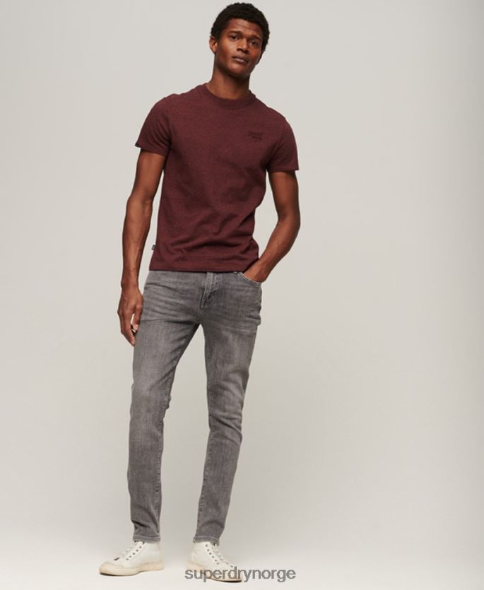 Superdry grå klær 86P46D1213 vintage skinny jeans menn