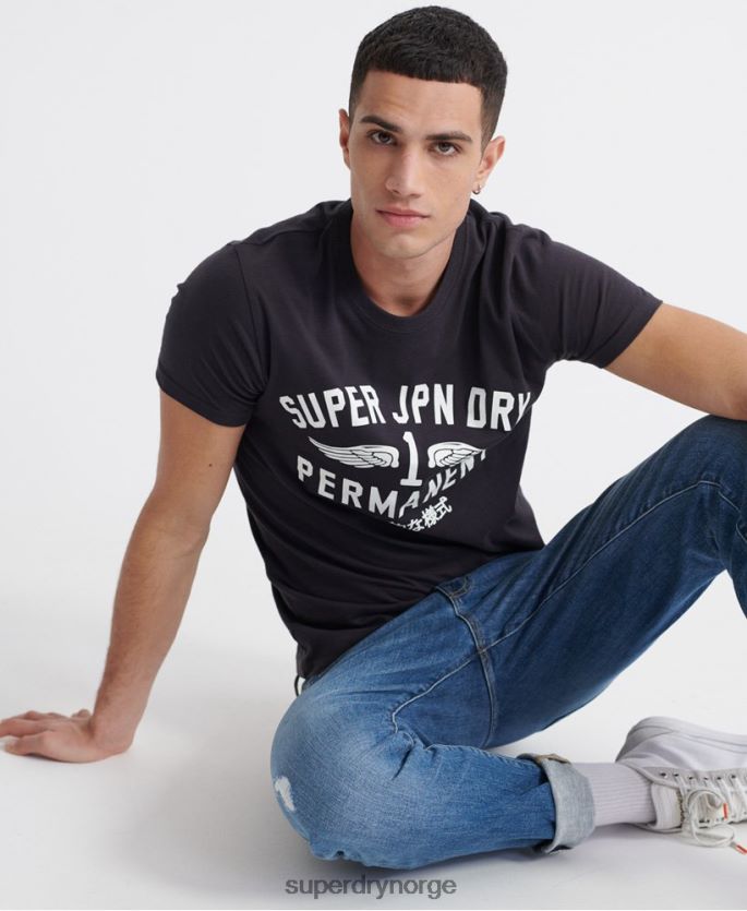 Superdry lyse blå klær 86P46D1235 03 Tyler slim jeans menn