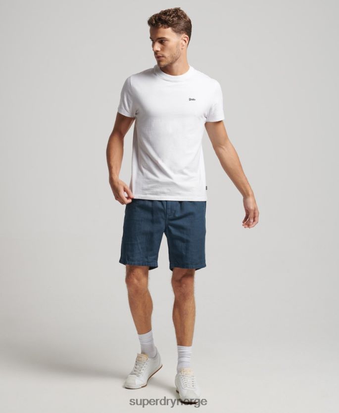 Superdry blå klær 86P46D33 vintage overfarget shorts menn