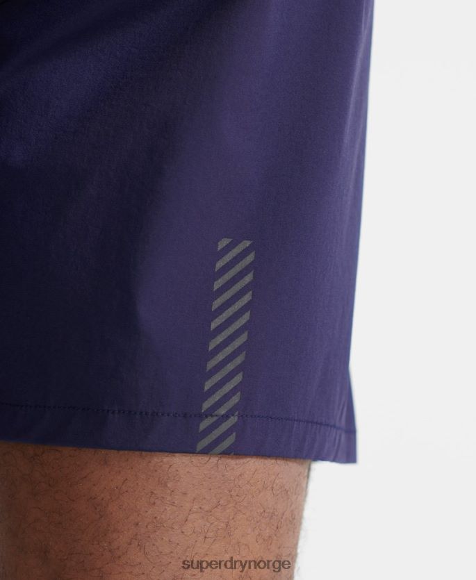 Superdry blå klær 86P46D341 kjøre premium shorts menn