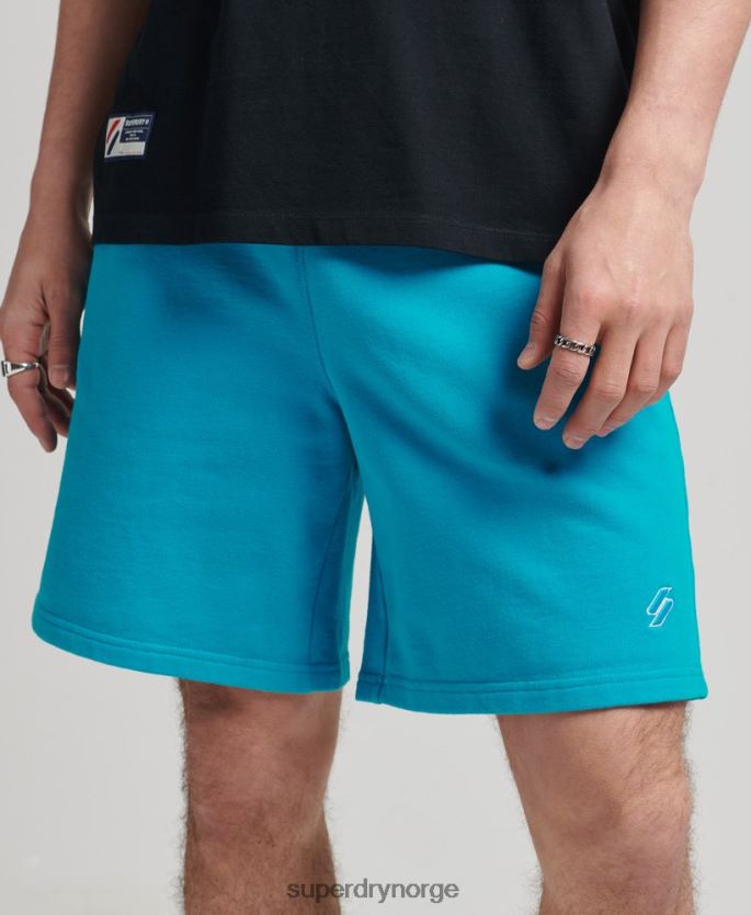 Superdry blå klær 86P46D365 viktige sweatshorts menn