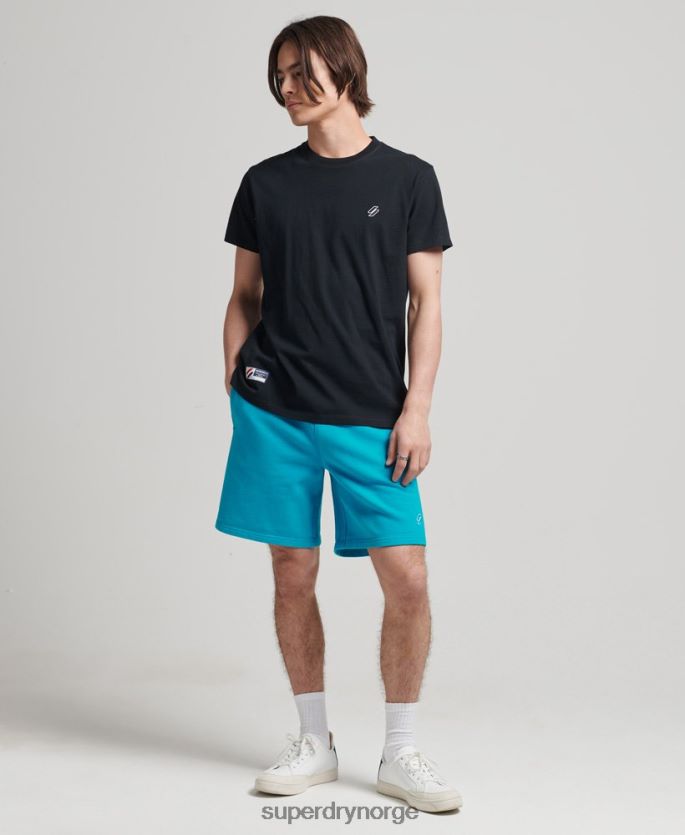 Superdry blå klær 86P46D365 viktige sweatshorts menn