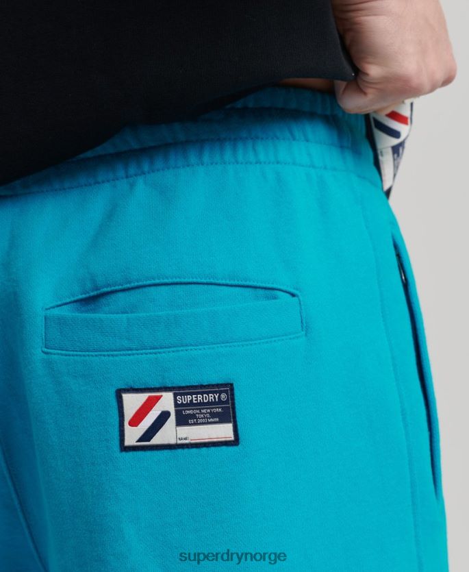 Superdry blå klær 86P46D365 viktige sweatshorts menn