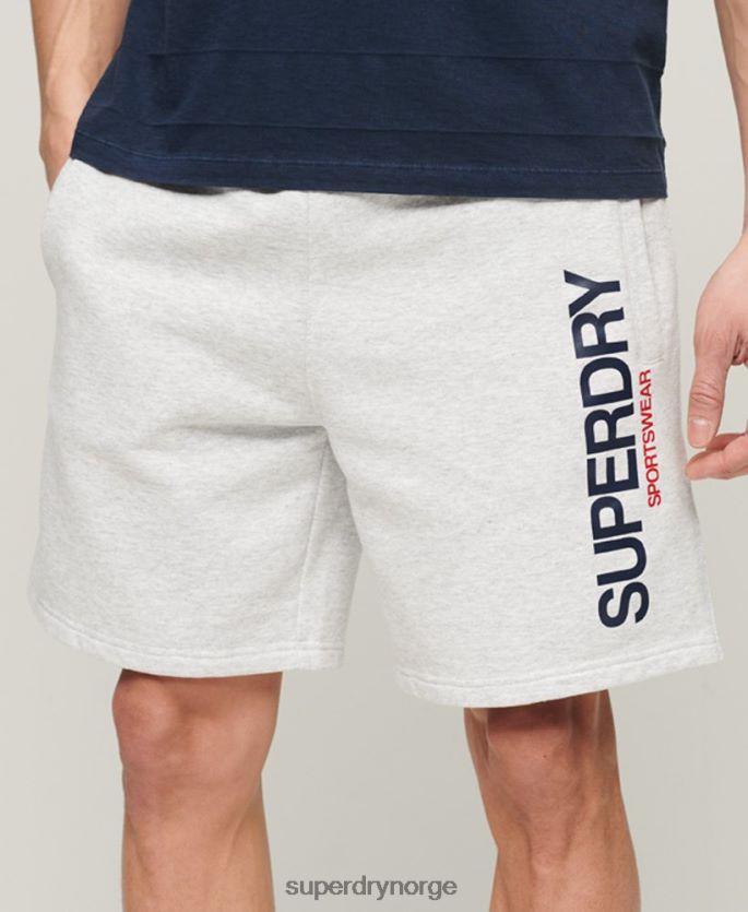 Superdry grå klær 86P46D321 sportsklær løse shorts menn