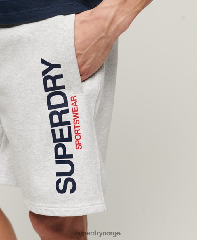 Superdry grå klær 86P46D321 sportsklær løse shorts menn