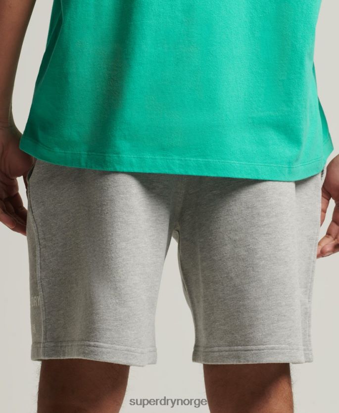 Superdry grå klær 86P46D323 kode kjerne sportsshorts menn