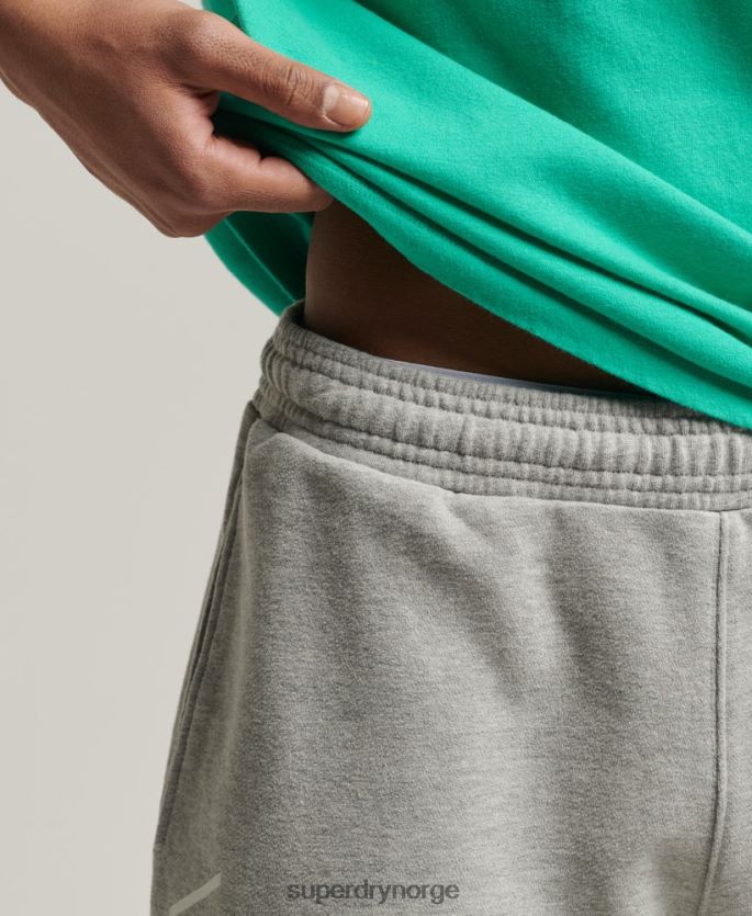 Superdry grå klær 86P46D323 kode kjerne sportsshorts menn