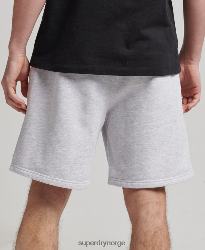 Superdry grå klær 86P46D374 kode applikasjon sweatshorts menn
