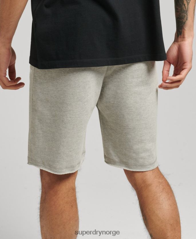 Superdry grå klær 86P46D378 kode kjerne sportsshorts menn